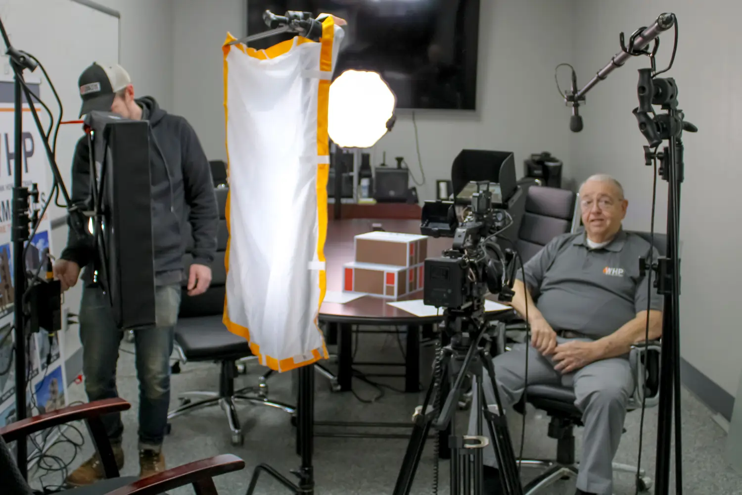 Behind the scenes at WHP